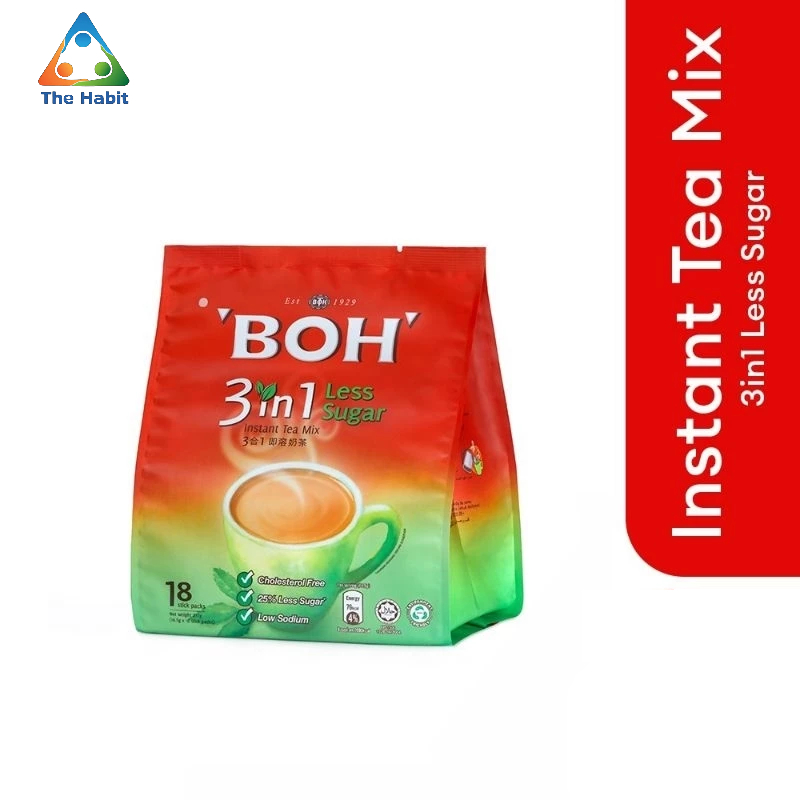 

(The Habit)BOH Teh Tarik Kurang Manis – Less Sweet (12’s)