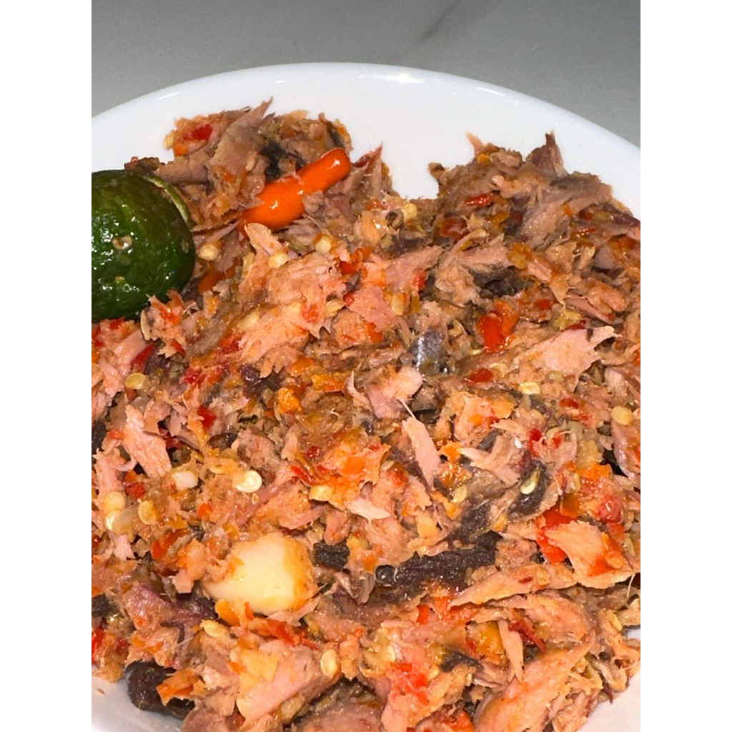 

Sambel Cakalang Mantulsss.. pedes bs request Level 3 atau 5 ya.