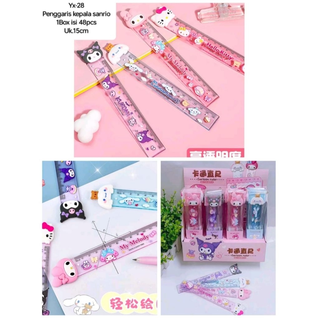 

1 BOX PENGGARIS SANRIO 3D PREMIUM ISI 48