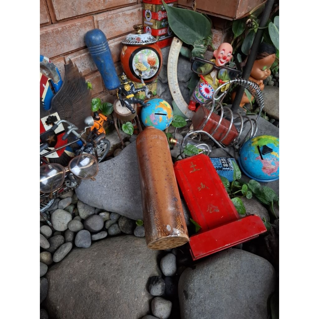 Botol minum keramik belanda antik vintage jadul lawas kuno vintage display 125rb anggap mati