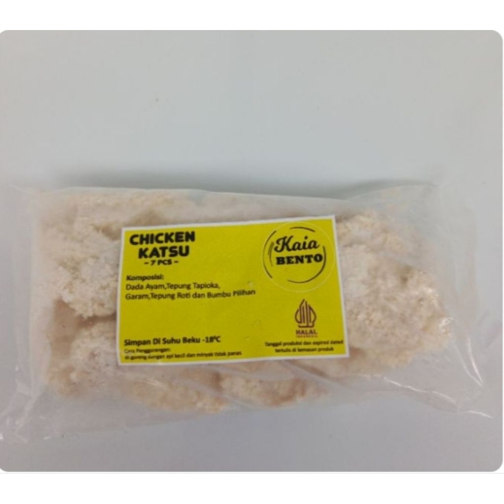 

KAIA BENTO CHICKEN KATSU ISI 7 PC - 500g
