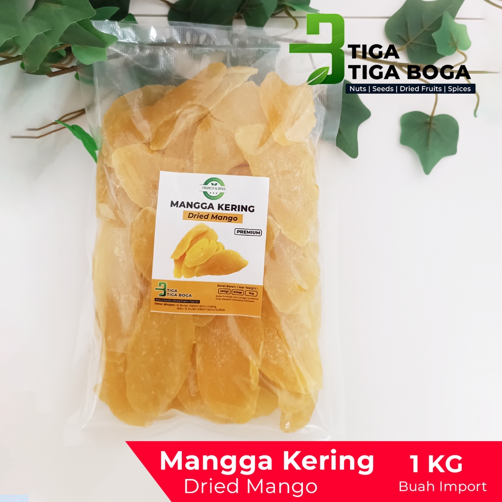 

Buah Mangga Kering 1 Kg / Dried Mango Fruit Quality Import