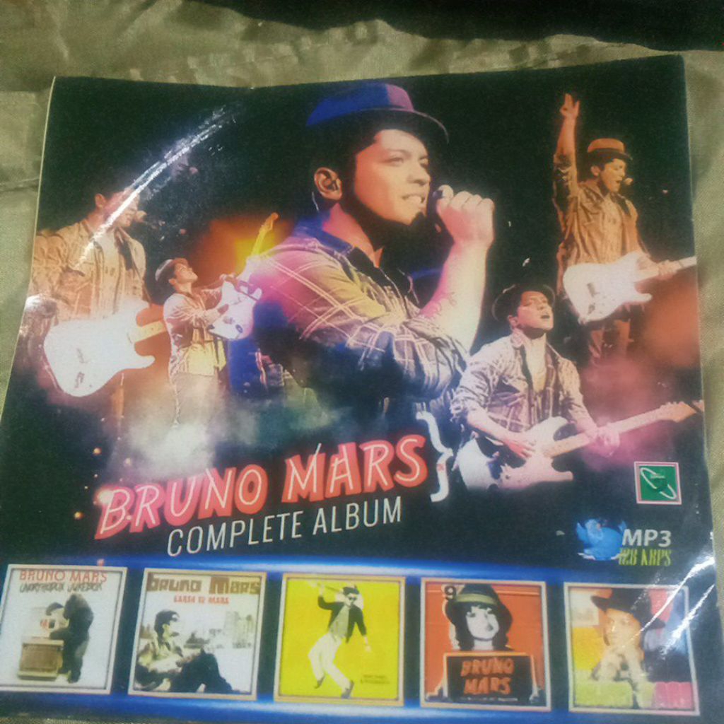 CD MP3 BRUNO MARS KK0063