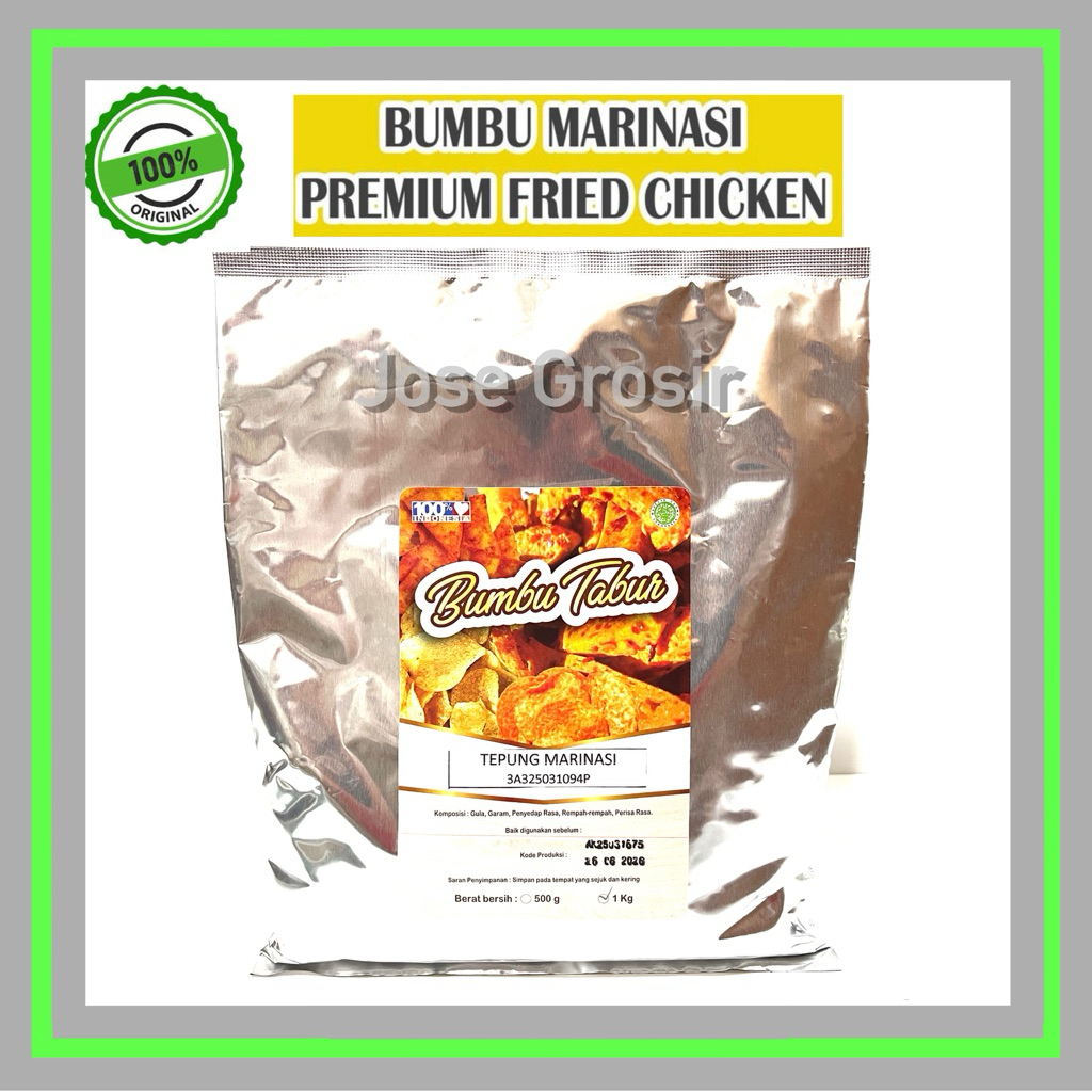 

Bumbu Marinasi Ayam Fried Chicken Crispy Premium 1kg