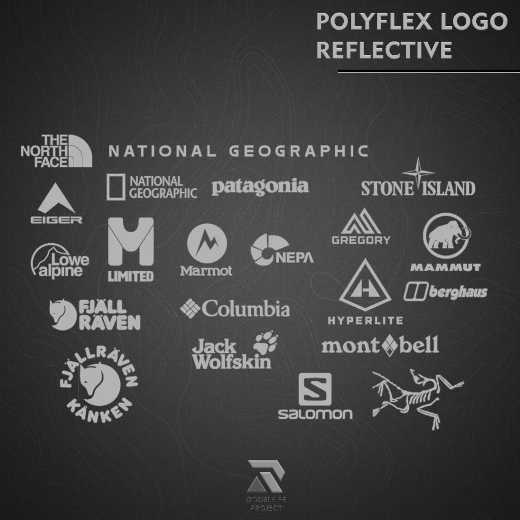 

Stiker Sablon Polyflex Reflective Silver Logo Outdoor