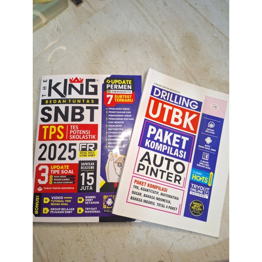 THE KING SNBT 2025 +DRILLING UTBK 2025 & THE MASTER SNBT 2025