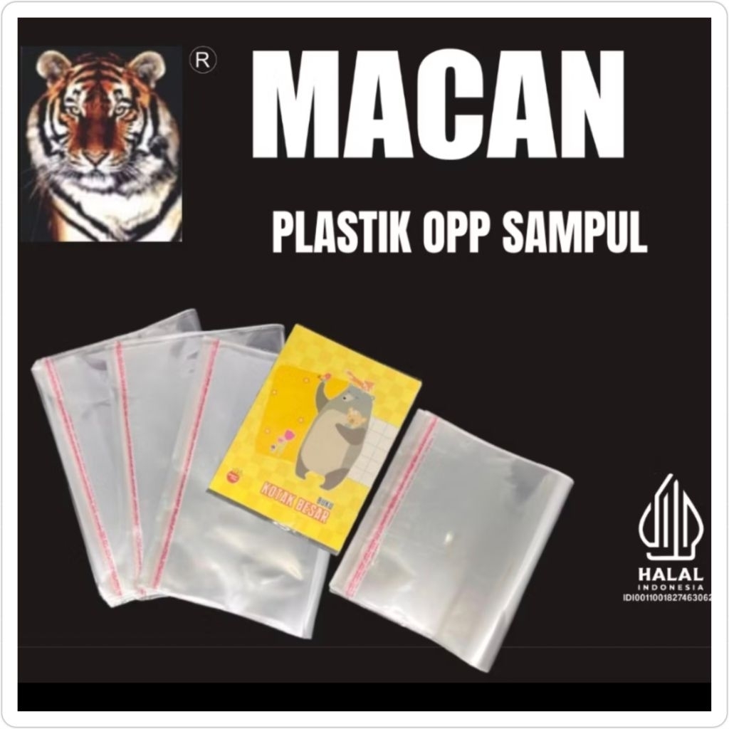 

Sampul buku KWARTO, BOXY mika 20 lbr / Sampul buku KWARTO, BOXY / Sampul buku plastik mika kwarto, boxy opp lem per pack isi 20 lembar