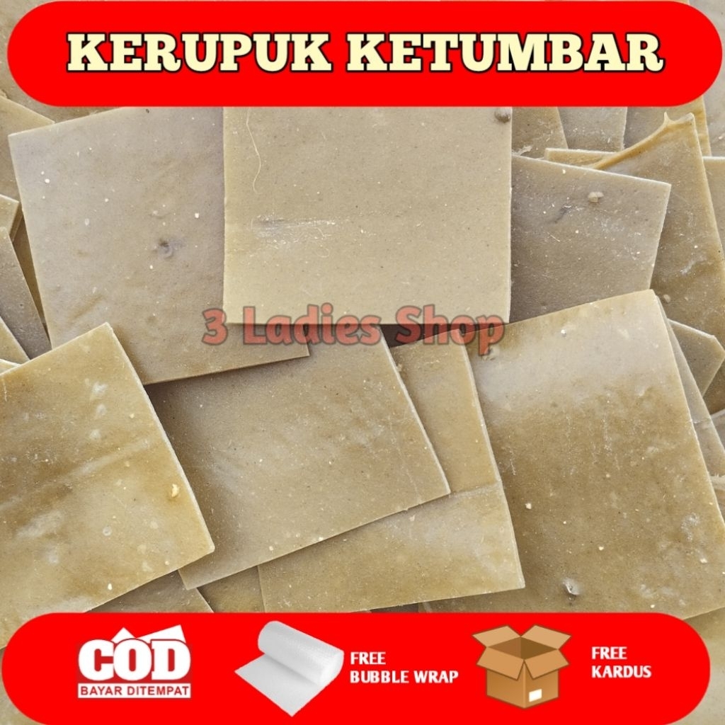 

Kerupuk Ketumbar Kemasan 250 Gram Free Bubble Wrap dan Kardus
