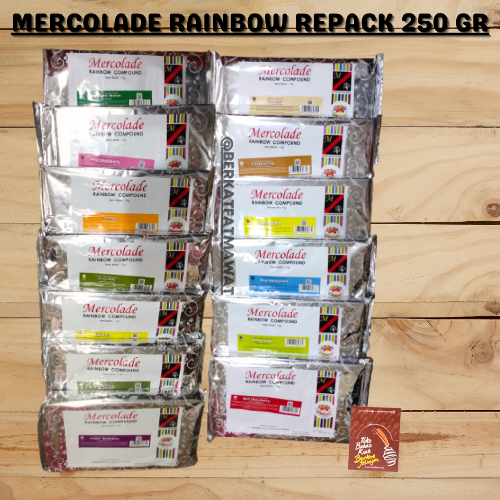 

[oddsolshop] pekanbaru/Mercolade Rainbow Compound Repack 100GR