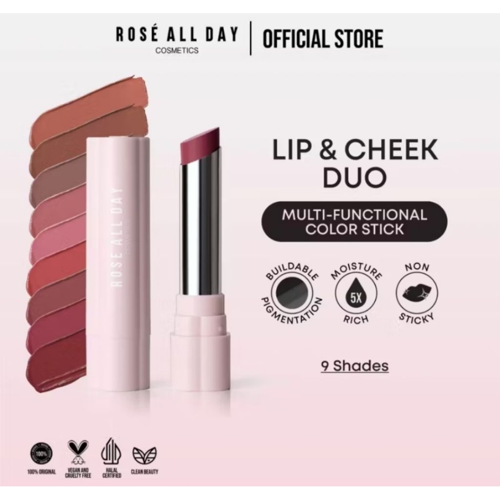 Rose all day lip and cheek duo
