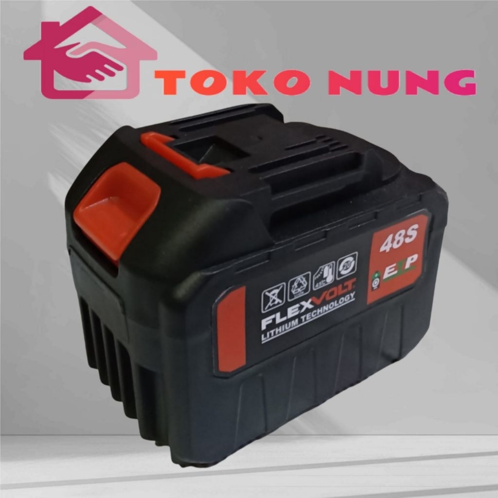 BATERAI BOR IMPACT WRENCH 48S SUNC TOOLS 15CELL BATRE BOR IMPACT WRENCH GERINDA SUNC TOOLS 48S