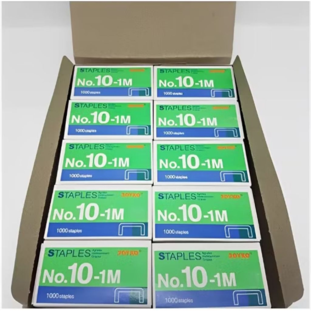 

STAPLES JOYKO NO 10 - 1 Pak Isi 20 Box Kecil - REFILL STAPLER - ISI HEKTER JOYKO