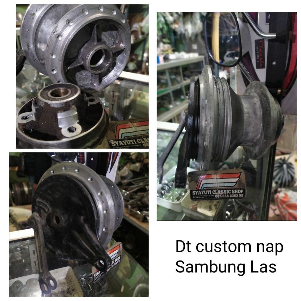 Tromol Belakang Yamaha DT