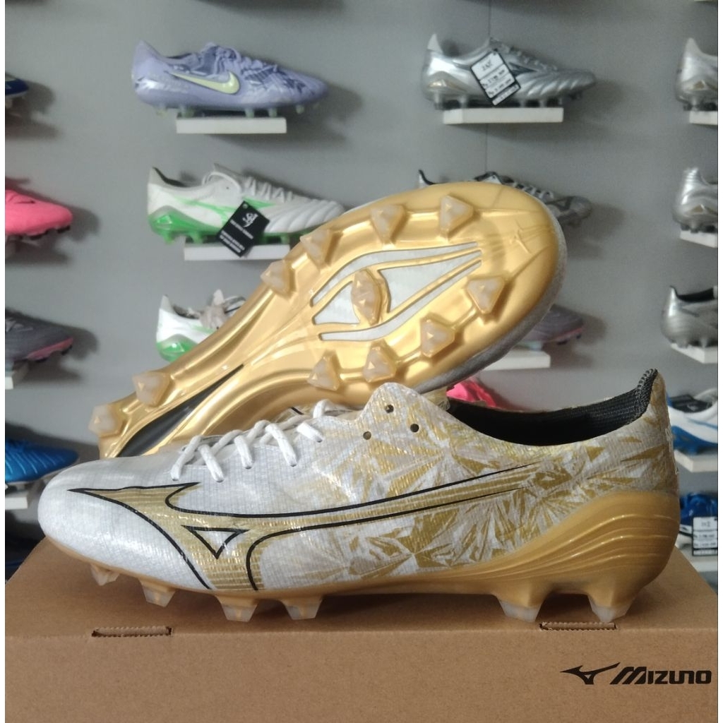 MIZUNO ALPHA ELITE WHITE GOLD