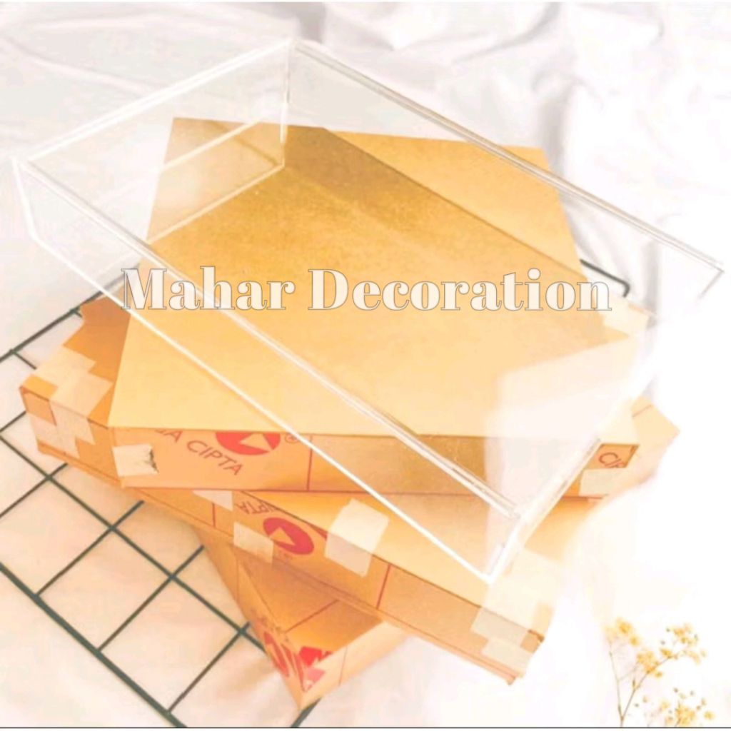 

box akrilik mahar sliding / mahar akrilik sliding