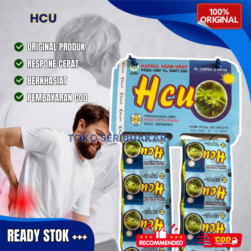 

HCU Asli 100% 1 Renceng Isi 20 Bungkus