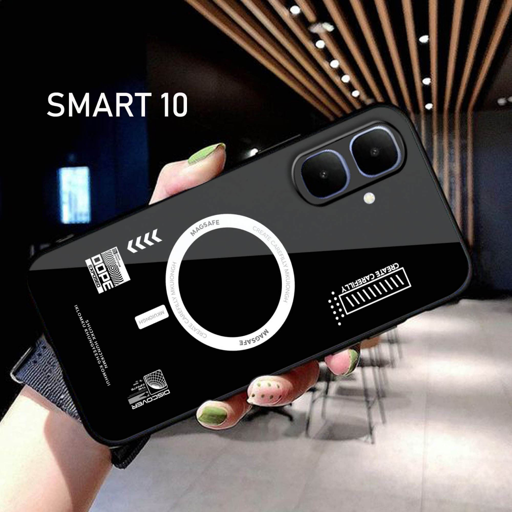 Softcase Kaca INFINIX SMART 10 - casing handphone - INFINIX SMART 10 [S85]