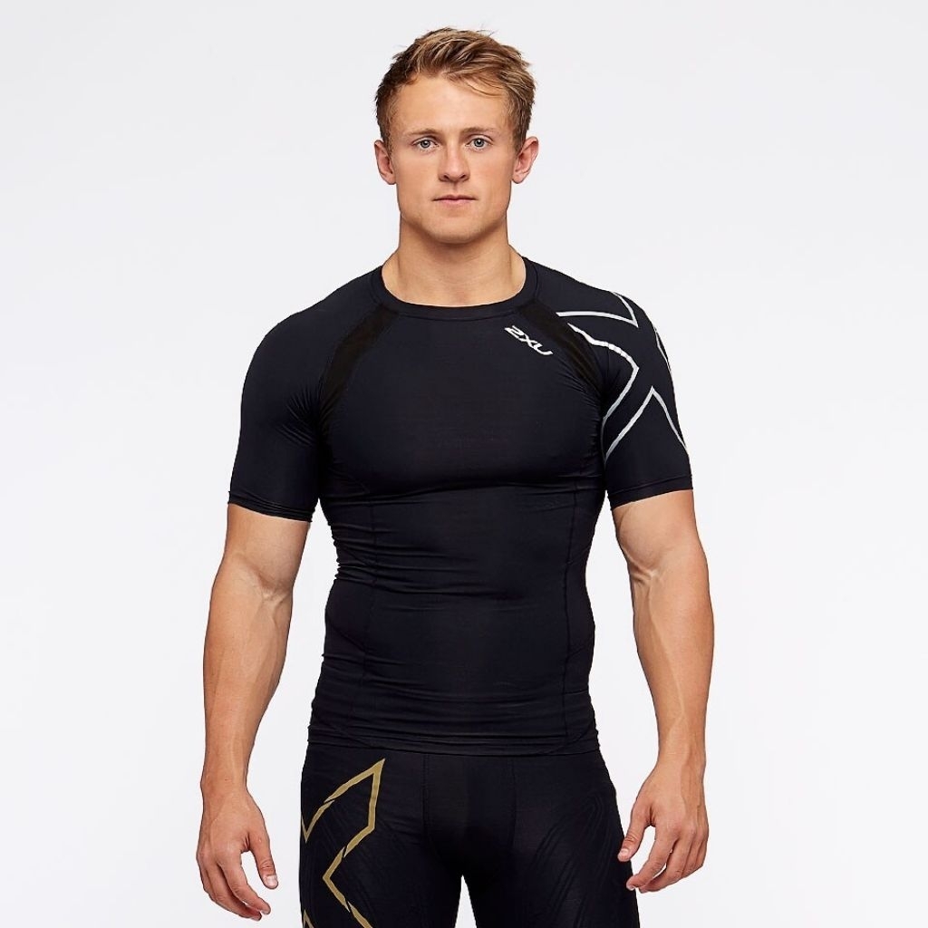 ATASAN BAJU OLAHRAGA BESLAYER MANSET PRIA WANITA SXB SPORT GYM LARI SPEED RUNNING FITNESS KAOS SHORT