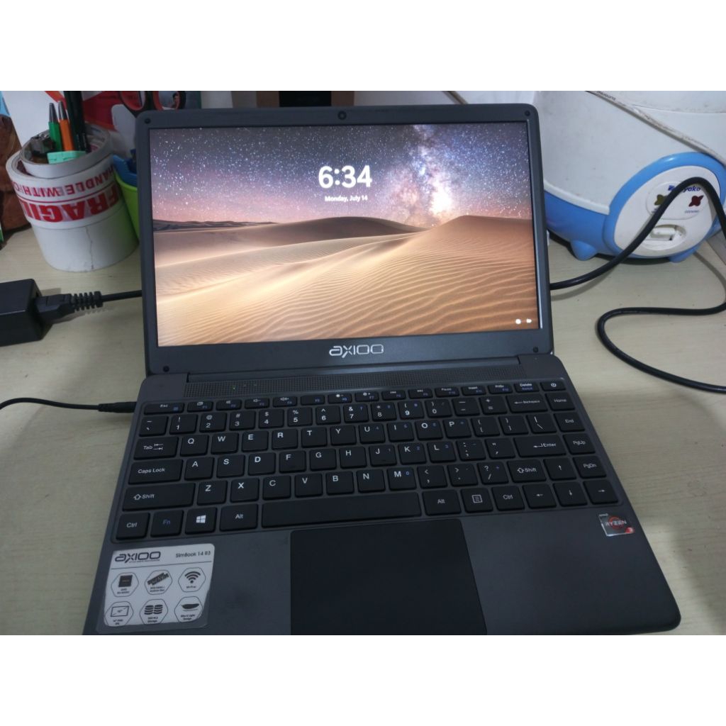Axioo Slimbook 14 R3 bekas mulus