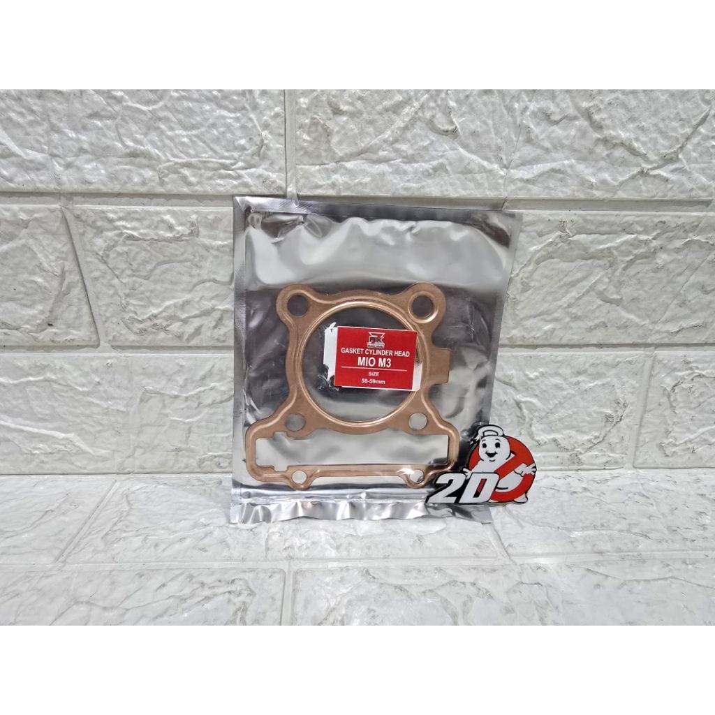 paking head tembaga rx7 racing 58 59 mm Mio m3 GT soul Fino Xride freego 125