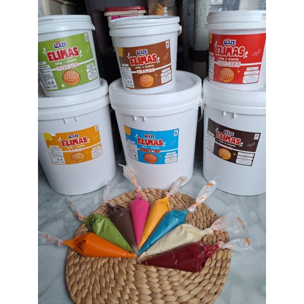 

Elimas Glaze Coklat 50 gr
