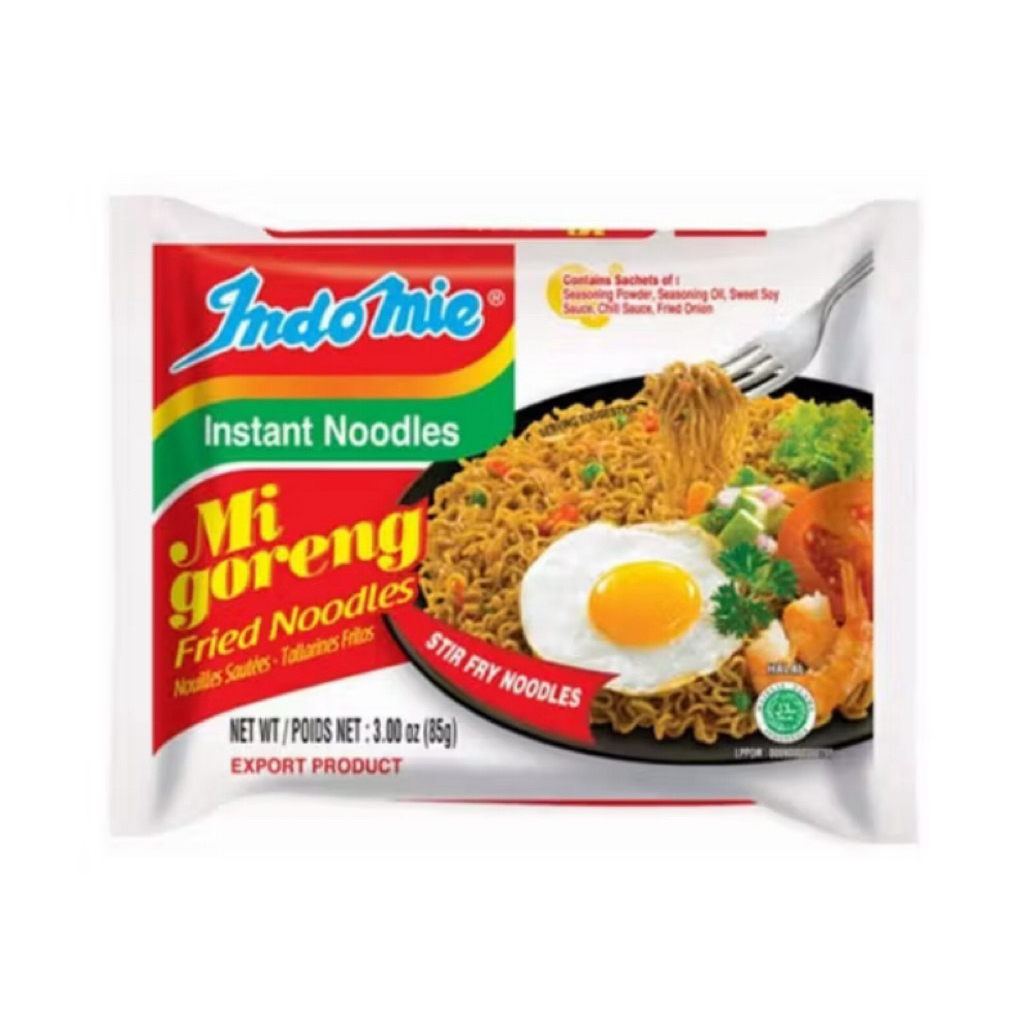 

Indomie Mi Goreng - 85g (Rasa Legendaris, Lezat & Praktis)