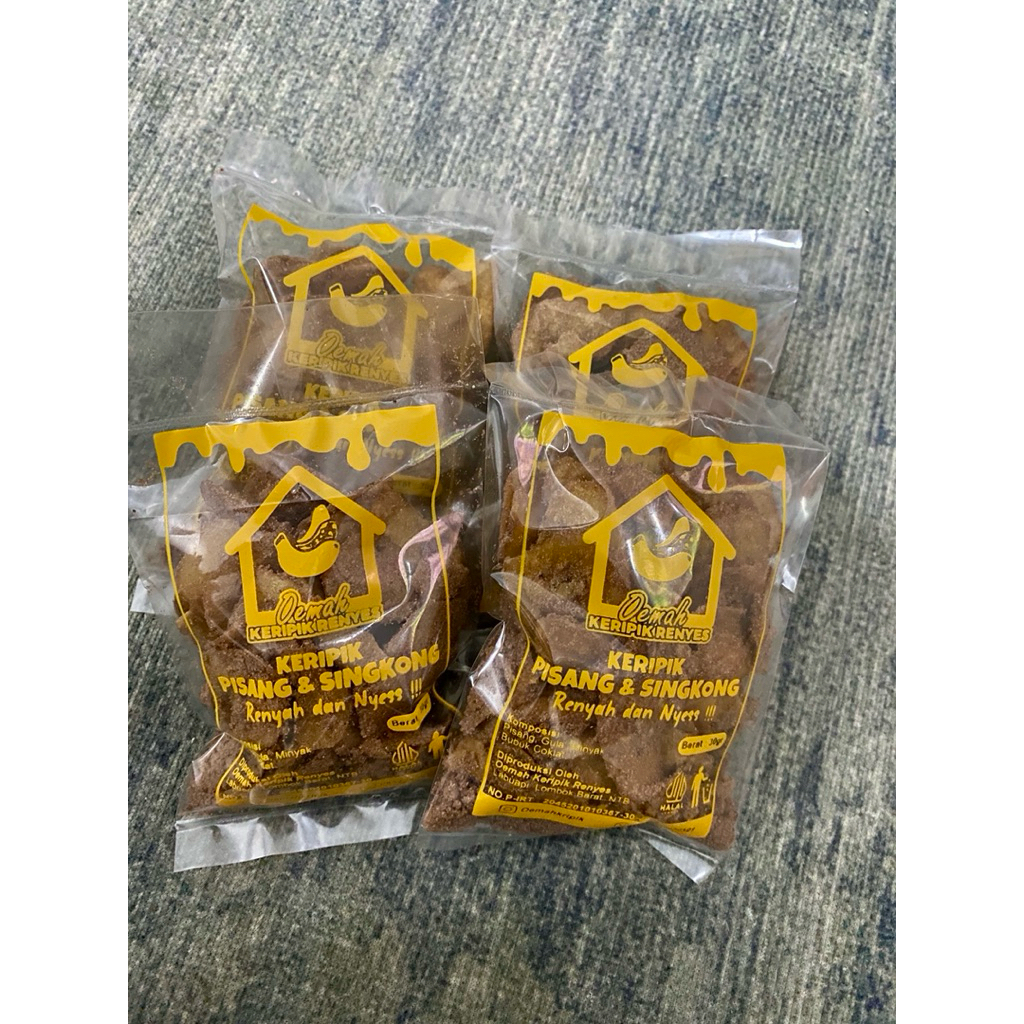 

Oemah Keripik Pisang Renyes 30gr