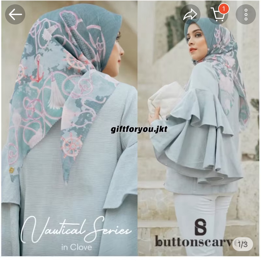 Buttoncarves the nautical series clove