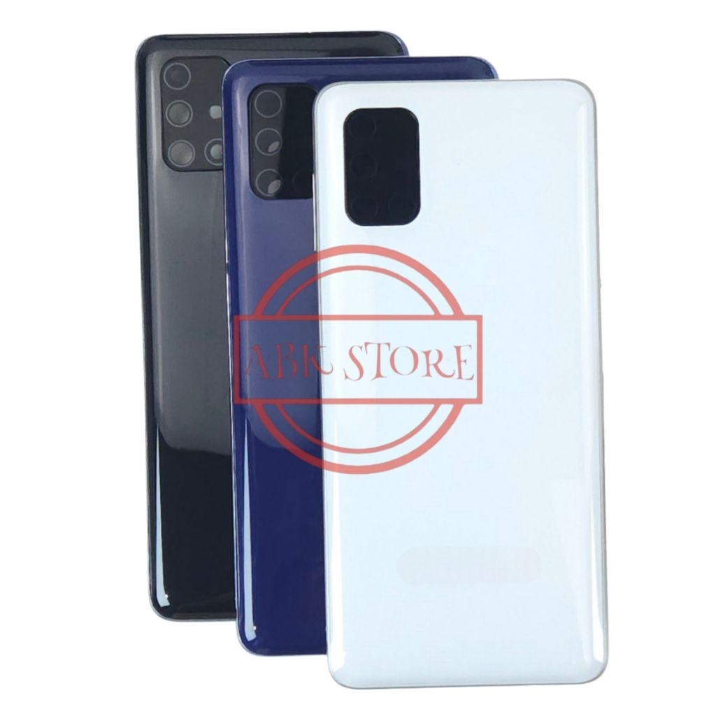 BACK CASING - KESING - HOUSING FOR SAMSUNG M51 M515F BACKDOOR FULLSET + BEZEL