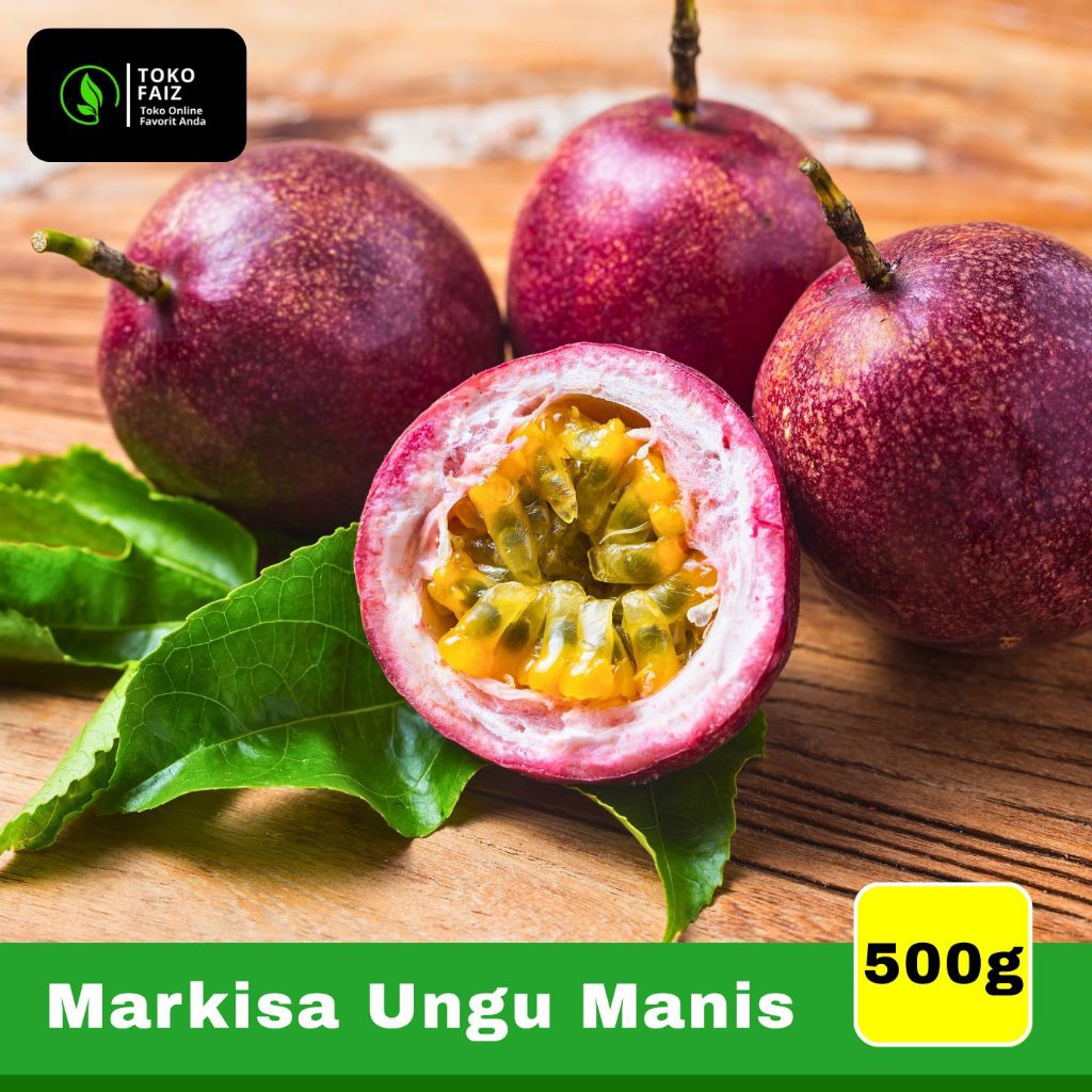 

Buah markisa Ungu manis dan Segar (500g)