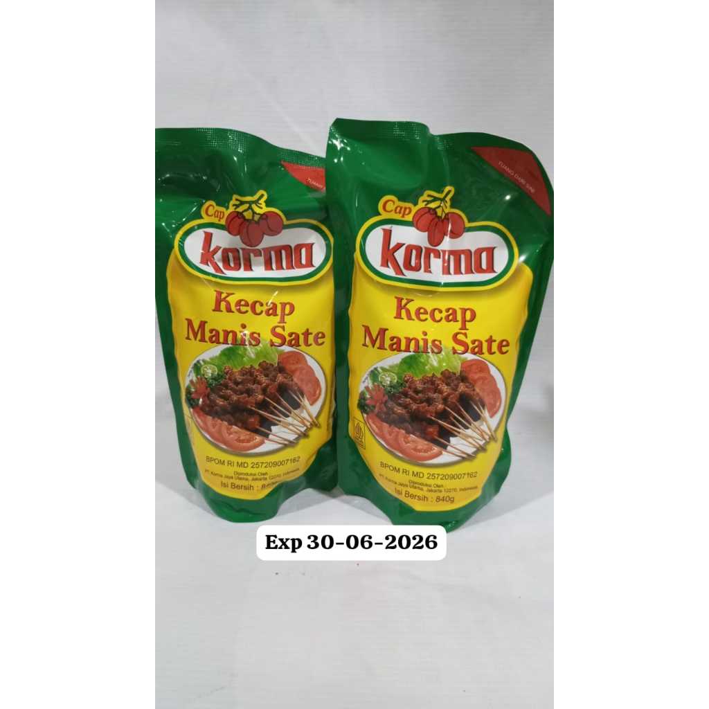 

kecap manis sete cap korma 840 gr exp 30-06-2026