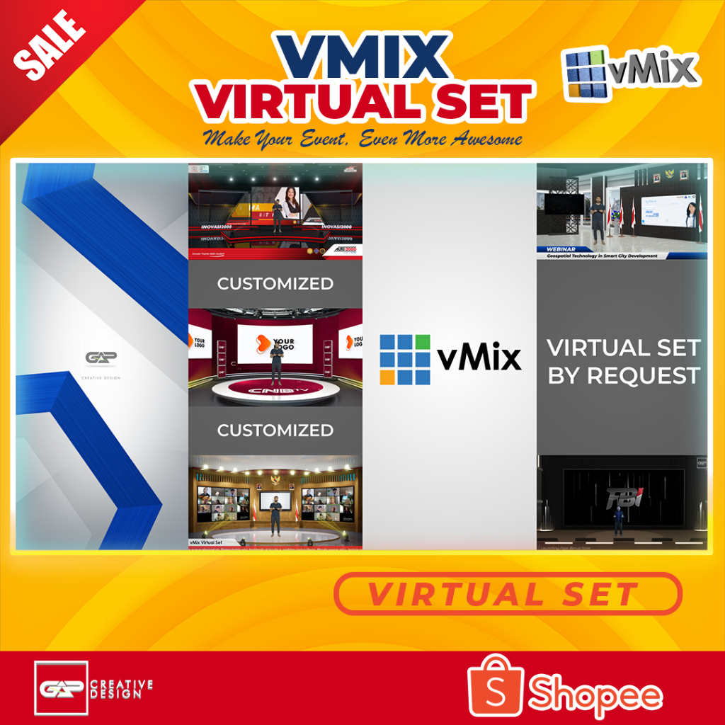 Custom vMix Virtual Set