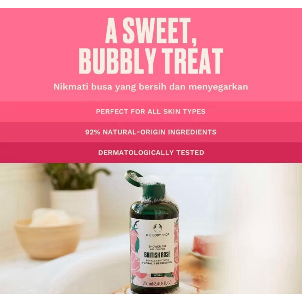 British Rose Body Shop / Mark & Spencer Almond Milk + Vanilla