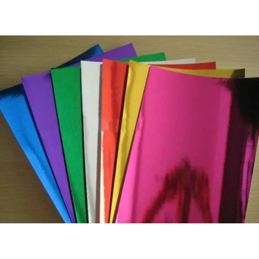

Kertas METALIK Mengkilat / Lembar