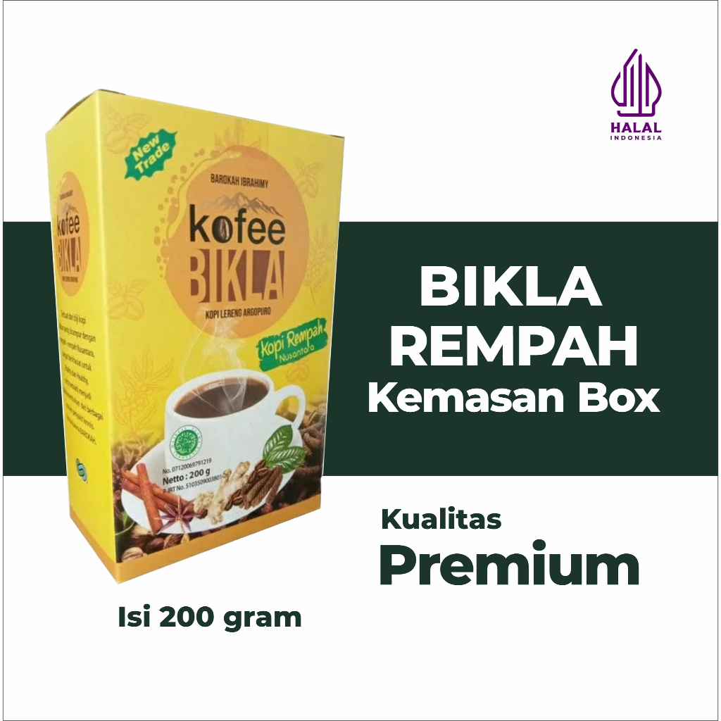 

Bikla Rempah Kopi Kesehatan Original BPOM