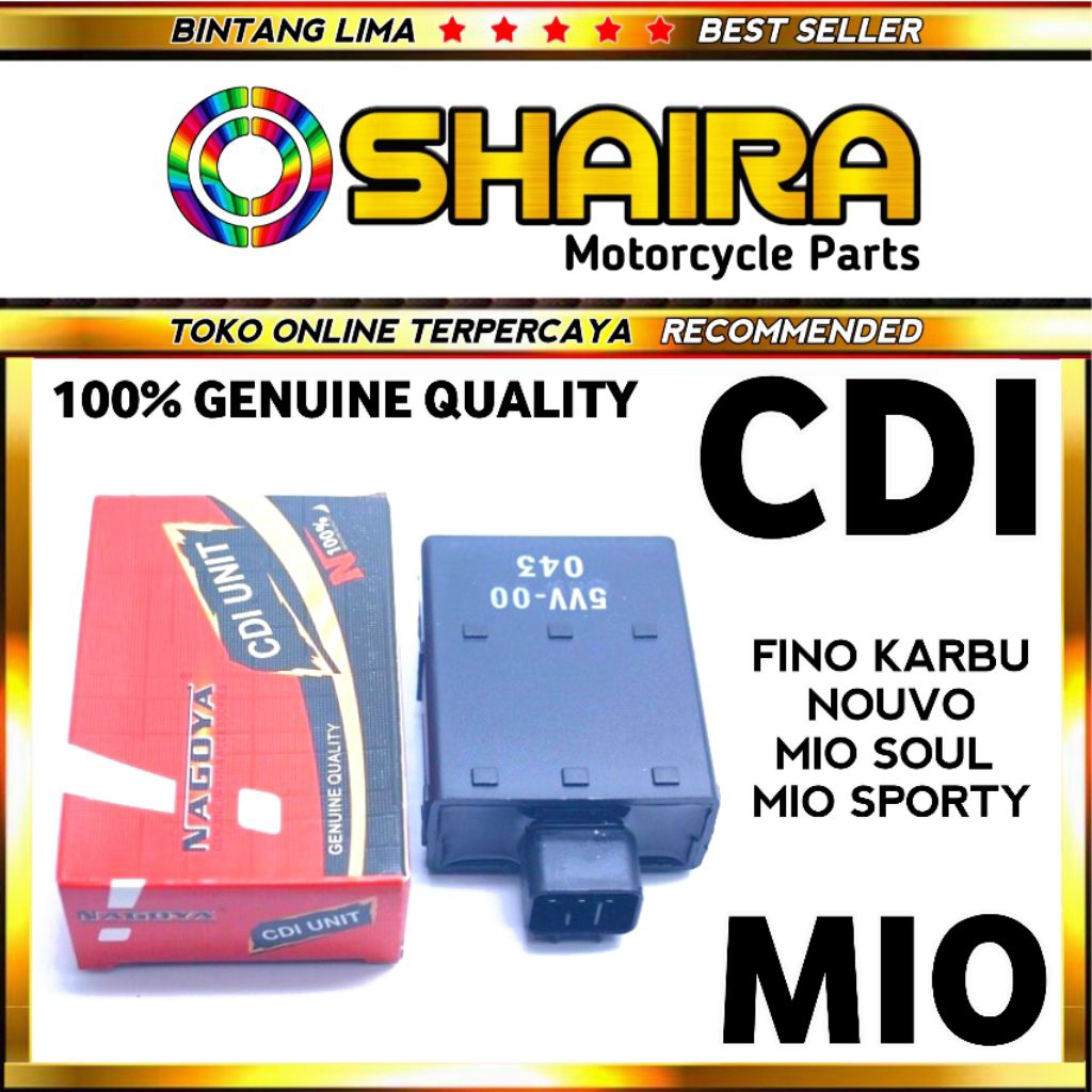 CDI MIO SPORTY / MIO LAMA / MIO SMILE / FINO KARBU / MIO SOUL / NOUVO / 5TL CDI MIO SOUL CDI NOUVO C