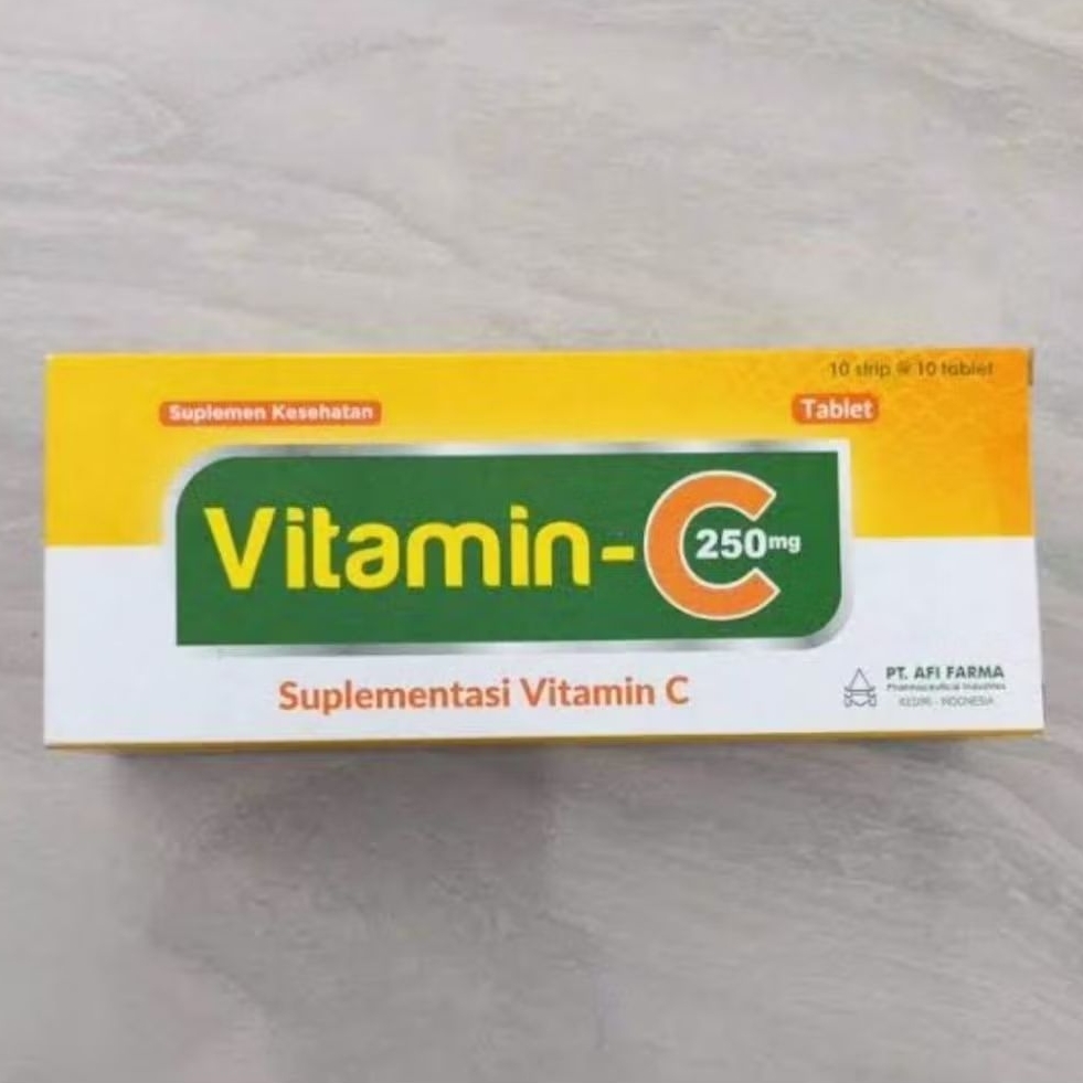 VITAMIN C 250mg BOX 100 TABLET