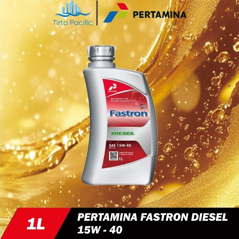 Oli Mobil Pertamina Fastron Diesel 15w40 / 15w-40 1L Original