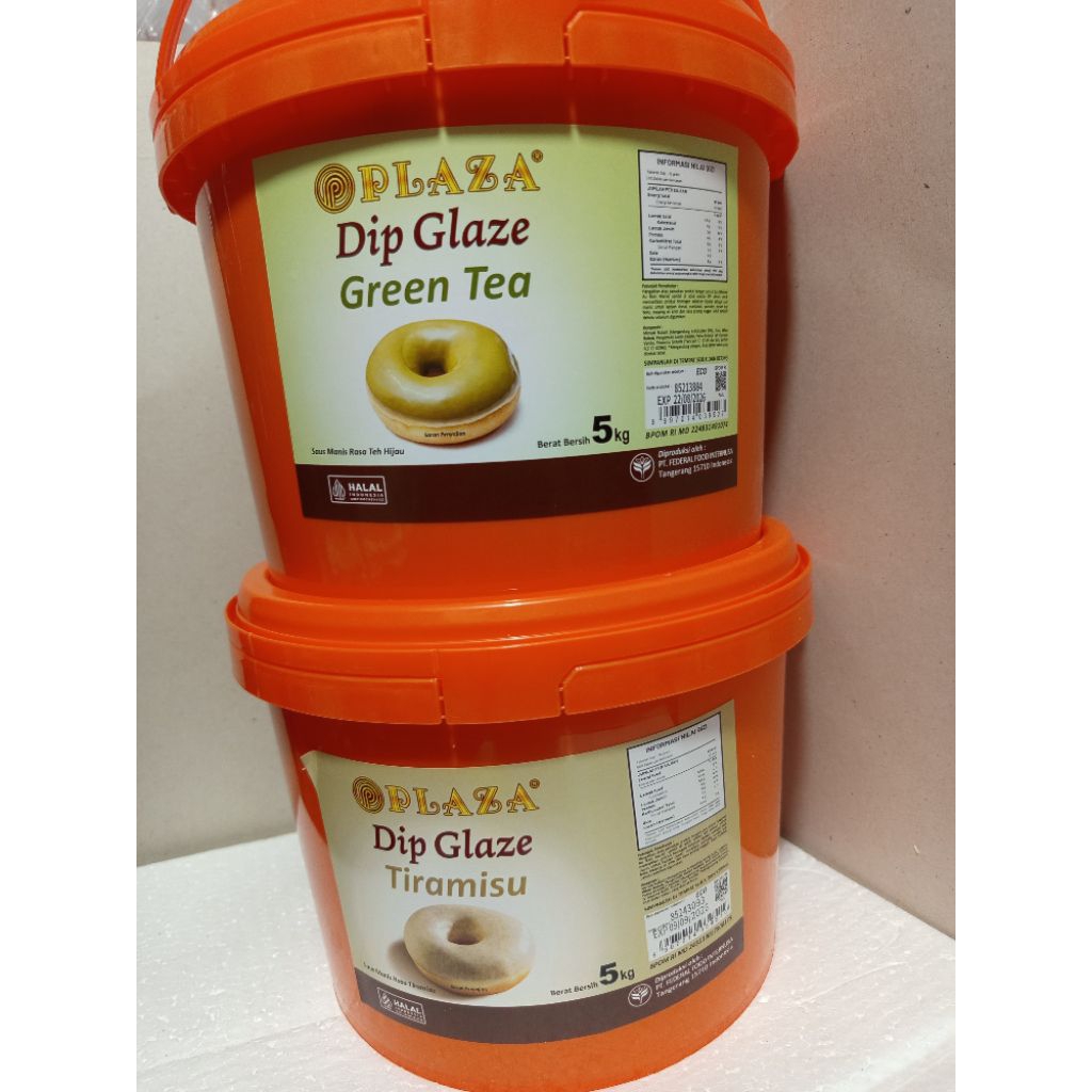 

Glaze Plaza Kemasan 5kg ember all rasa