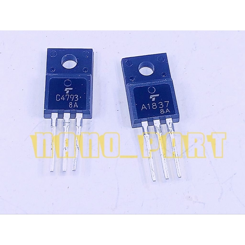 transistor A1837 & c4793 1837 4793 toshiba