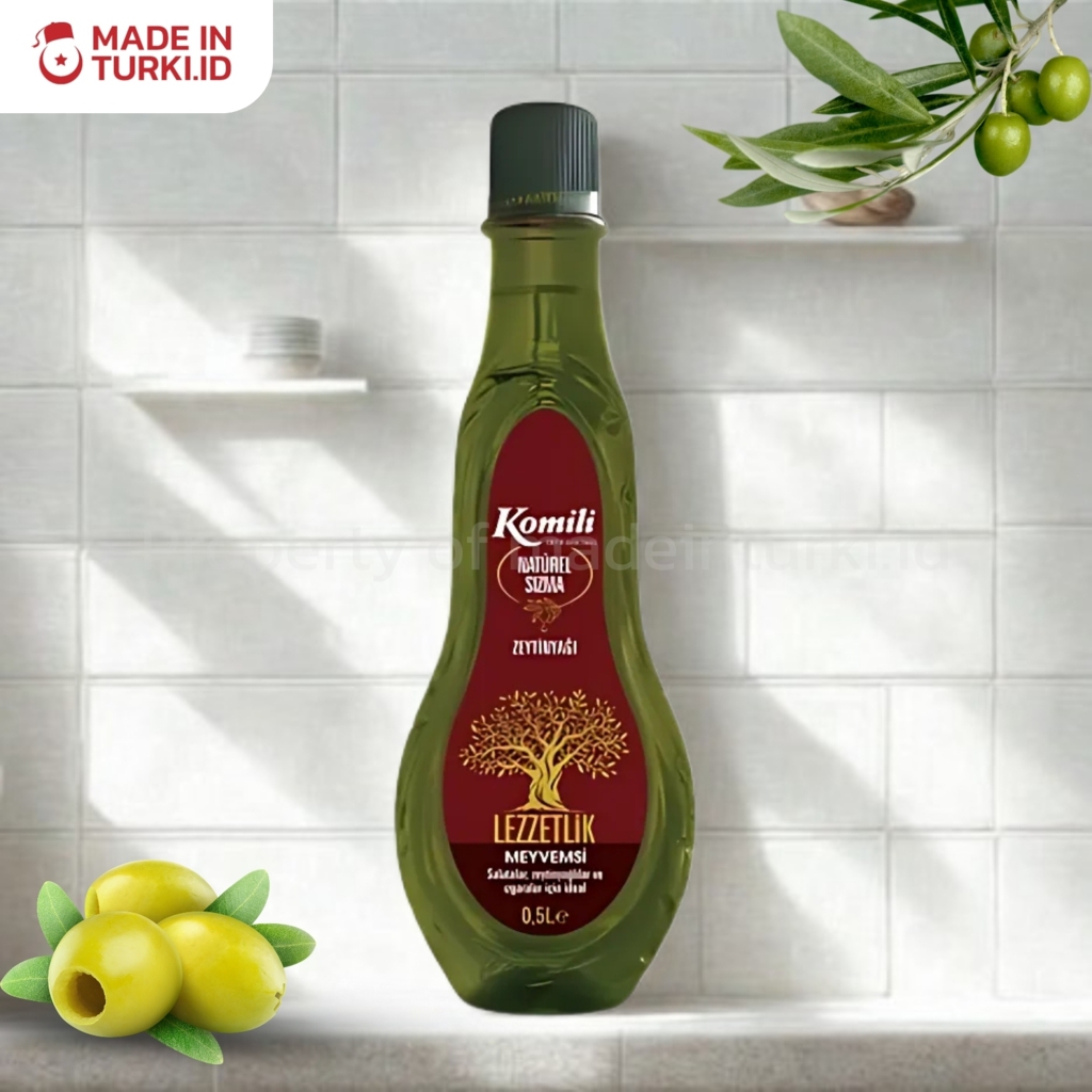 

Komili Lezzetlik Meyvemsi 0,5 L – Minyak Zaitun Extra Virgin Turki 100% Original madeinturki.id
