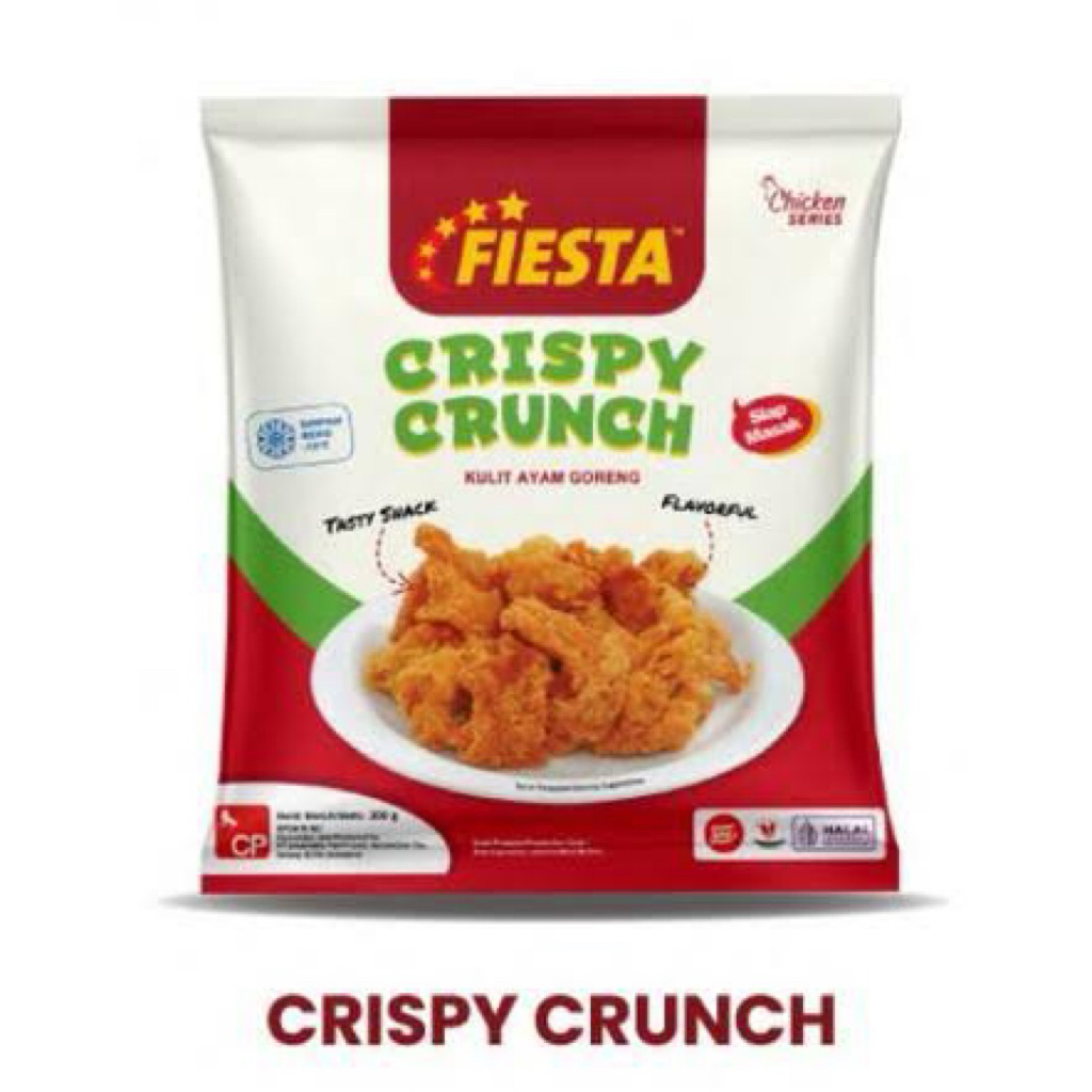 

Fiesta Crispy Crunch 300GR Kulit Ayam Goreng