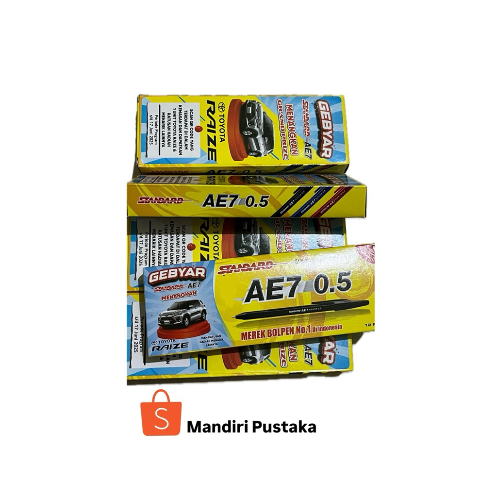 

Bolpen Standart AE 7 0.5 (Black)