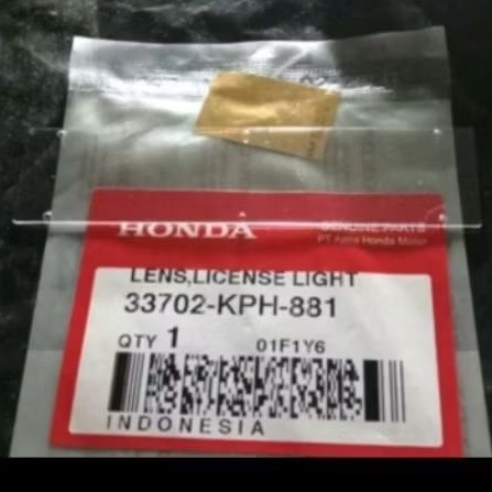 Lensa Lampu License Karisma 33702-KPH-881 Lensa Mika Lampu Plat Nomor Kirana Karisma
