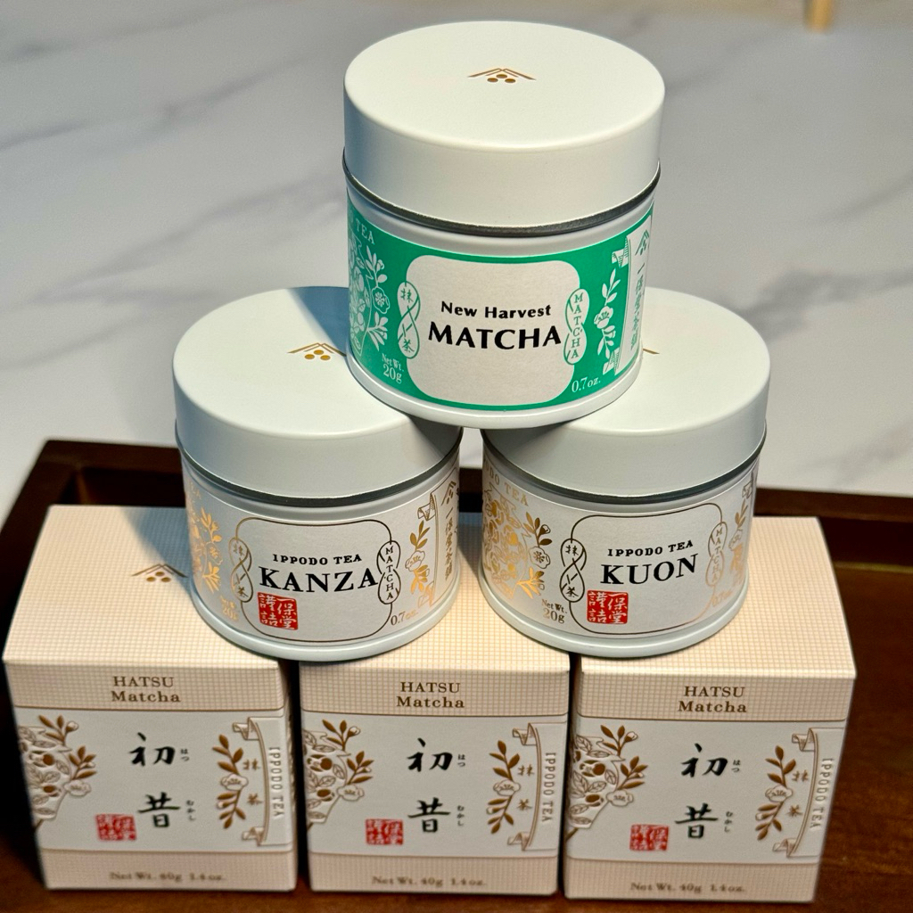 

Ippodo Tea Matcha 40g - Premium Ceremonial Grade Matcha Hatsu / Kuon / Kanza / New Harvest Matcha