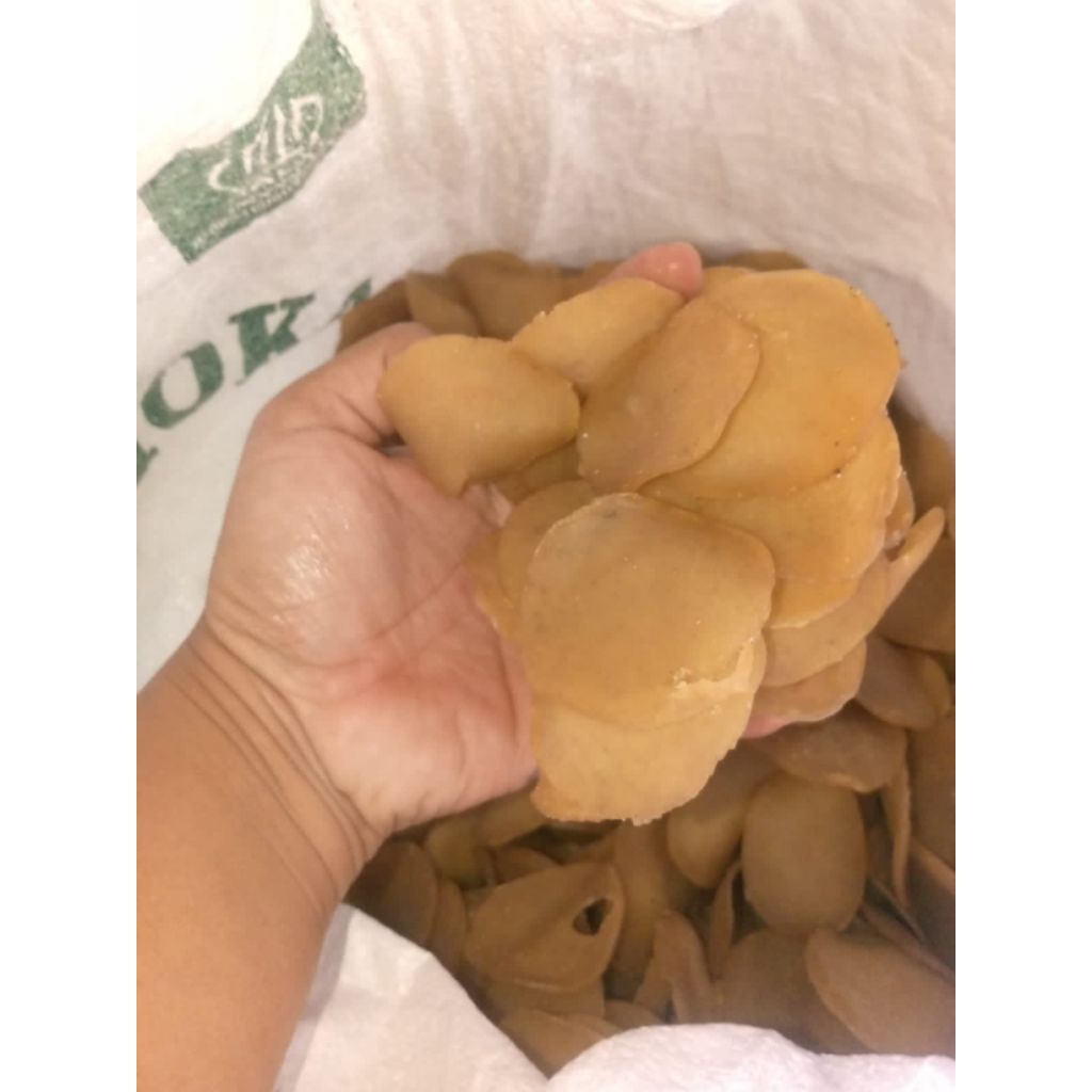 Krupuk Puli Rasa Bawang Mentah Kemasan 1kg