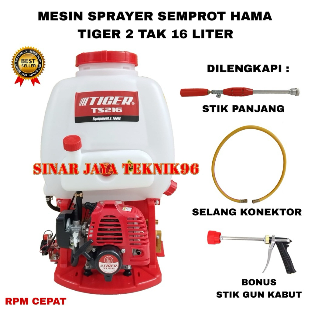 Mesin Power Sprayer  Hama 2Tak Dapat 2 Stik Sprayer