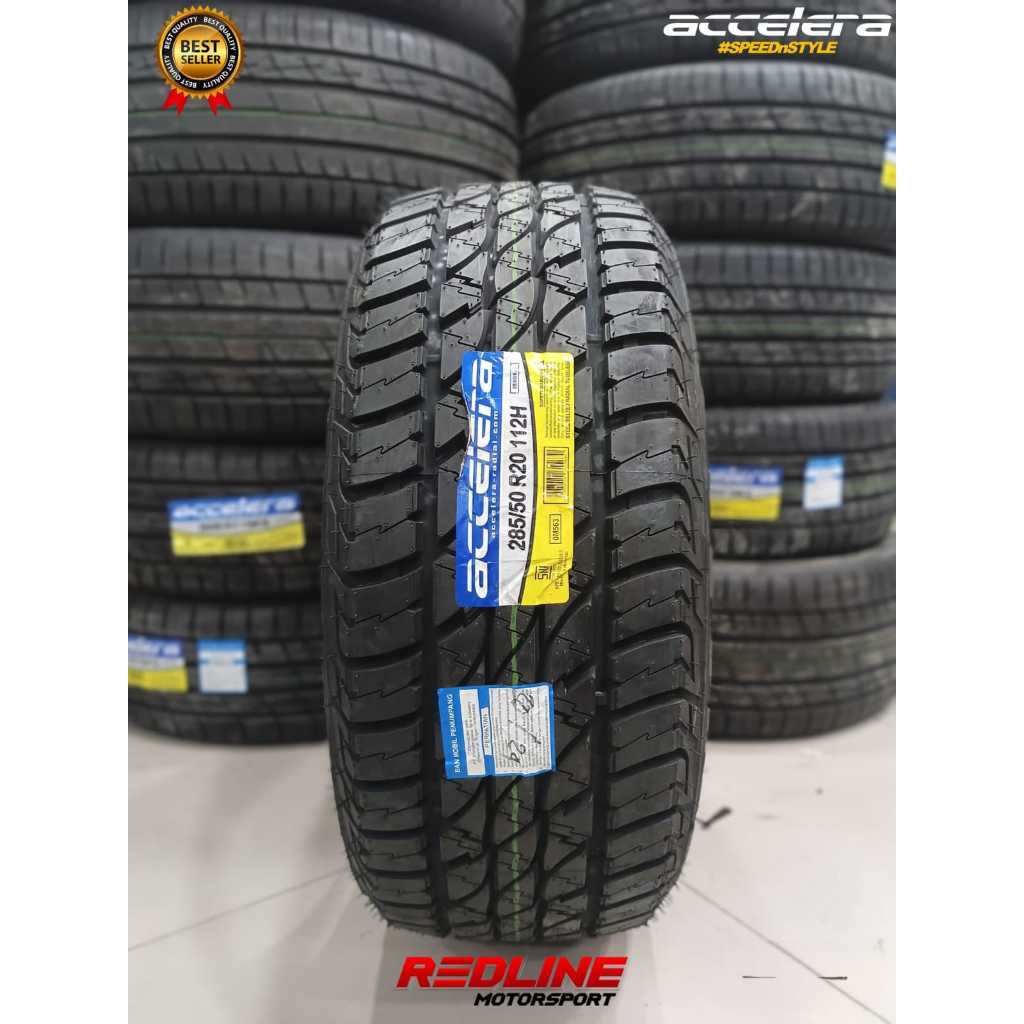 Ban mobil  285 50 R20 ACCELERA OMICRON AT untuk fortuer,pajero,dll