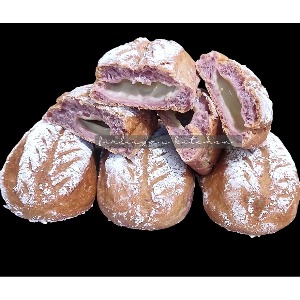 

Sourdough ubi ungu cream cheese