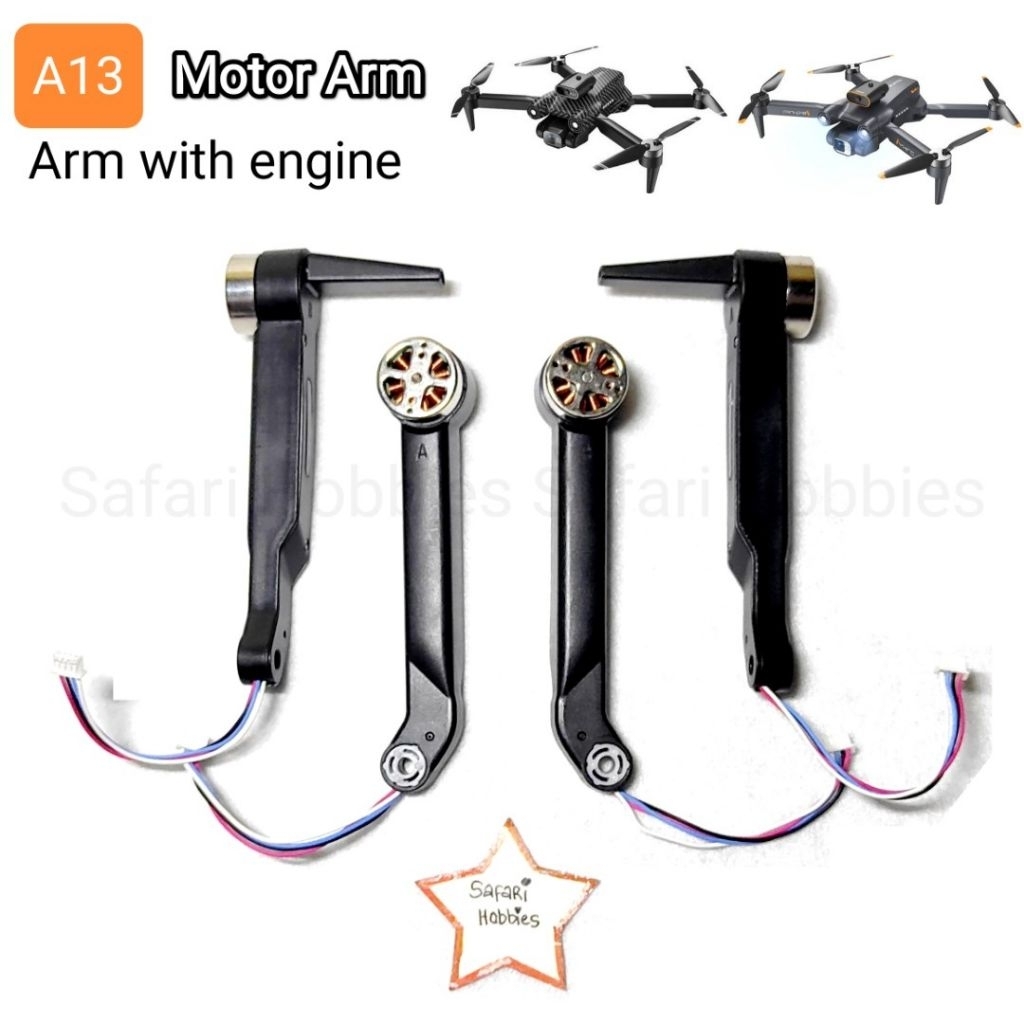 Part Arm / Lengan Motor Drone A13 (Brushless with motor)